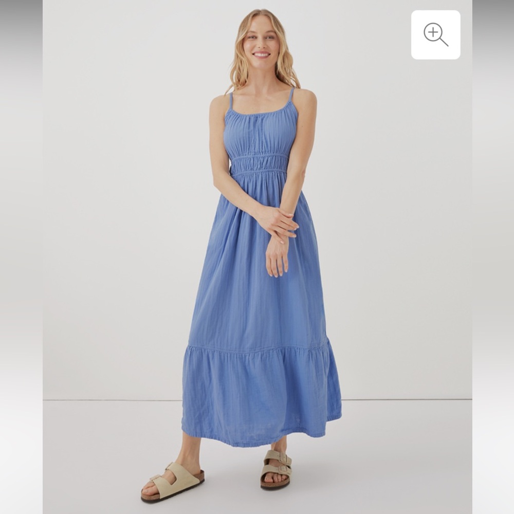 COPY - NWT Pact costal gauze maxi, S